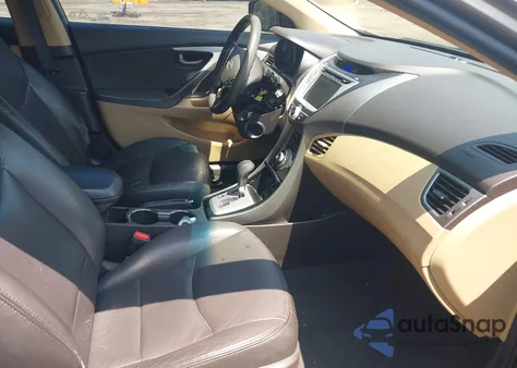 2011 Hyundai Elantra Gls из США, поврежденный, VIN 5NPDH4AEXBH061258